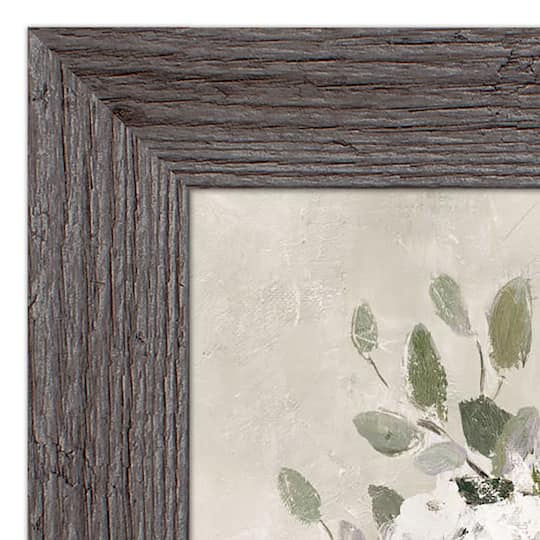 Seaglass Floral Western Framed Print